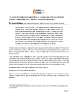 Comparison of EAC and EU